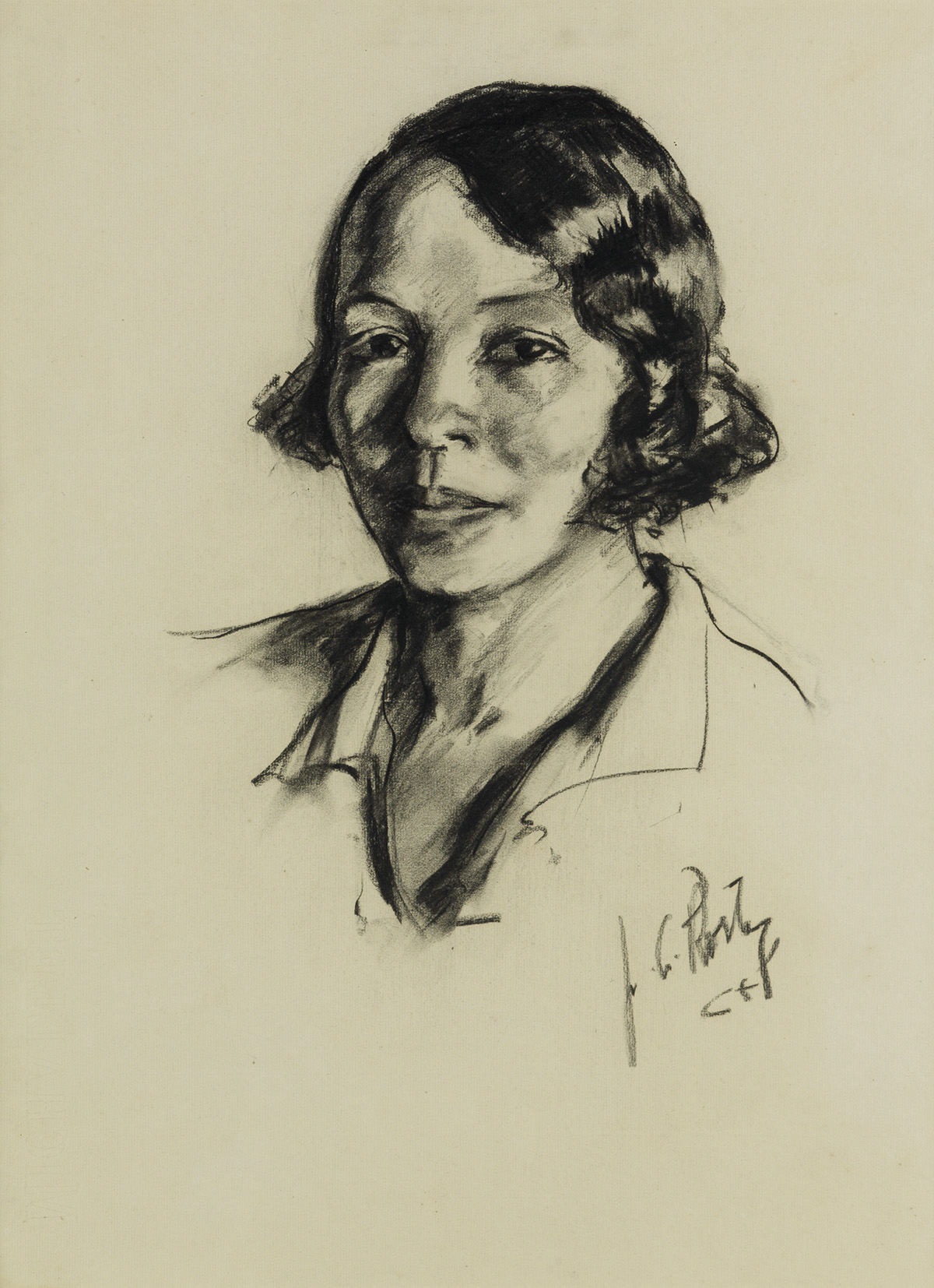 JAMES A. PORTER (1905 - 1970) Untitled (Dorothy).